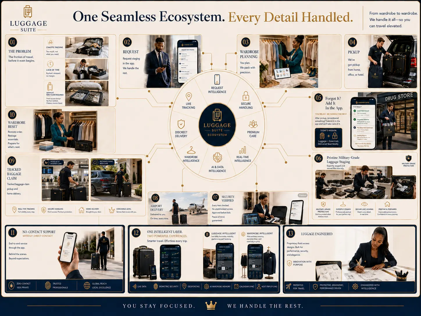 Luggage Suite one seamless ecosystem overview